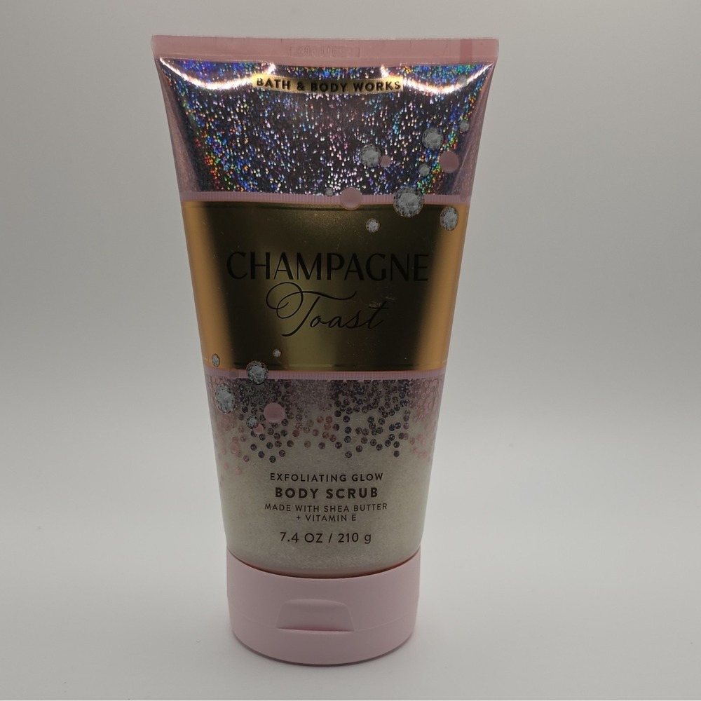 Bath & Body Works Champagne Toast Exfoliating Glow Body Scrub 7.4 oz Vegan